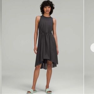 NWOT Lululemon Mesh Overlay High-Neck Dress